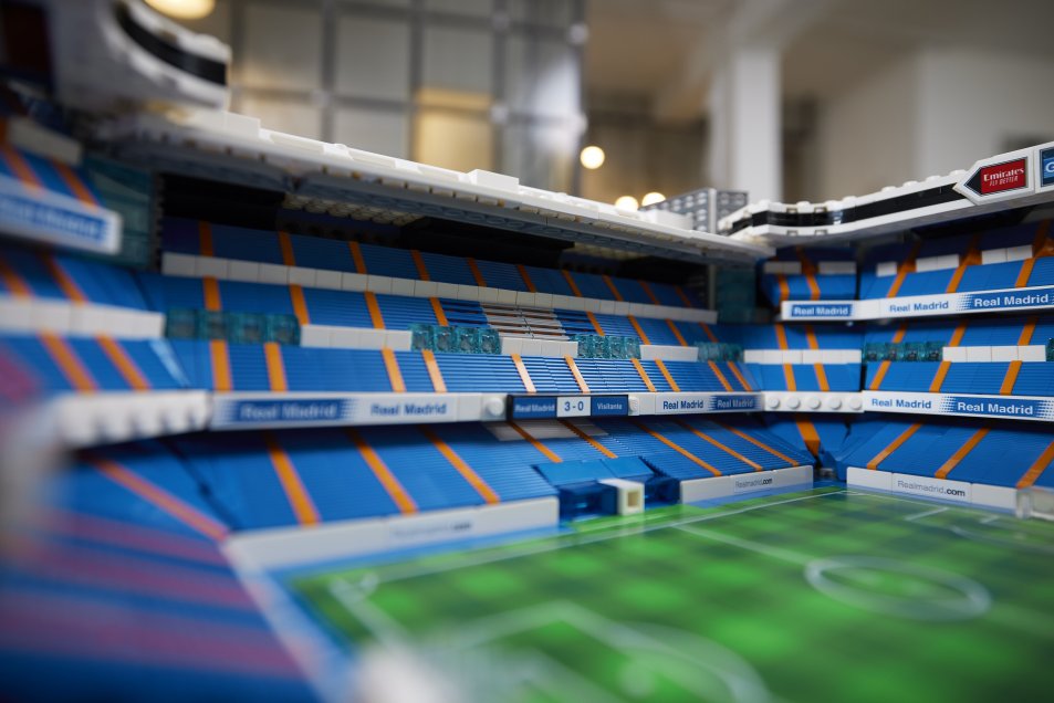 Por “apenas” 470 mil pesos: llega a Chile el Santiago Bernabéu de Lego