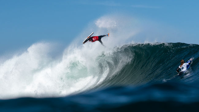 Grandes olas destacaron en la segunda jornada del Antofagasta Bodyboard Festival