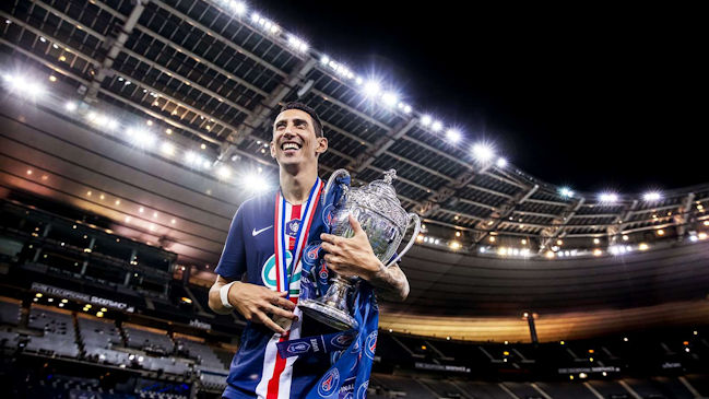 Paris Saint-Germain confirmó que Angel Di María no seguirá en el club