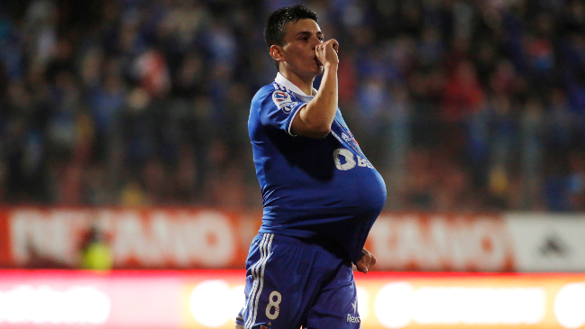 Pablo Aránguiz regresó al gol en la U desde el punto penal contra Huachipato