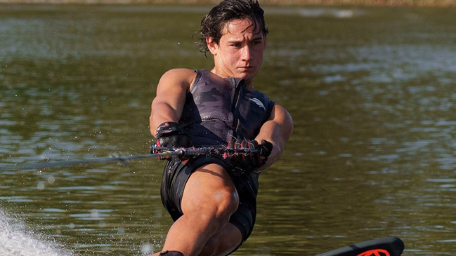 Chileno Martín Labra superó su propio récord mundial de Overall Junior en esquí náutico