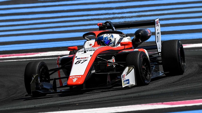 Nicolás Pino rescató un séptimo lugar en ingrata fecha de la Eurofórmula