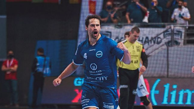 Erwin Feutchmann fue nominado al mejor jugador en la liga francesa de balonmano