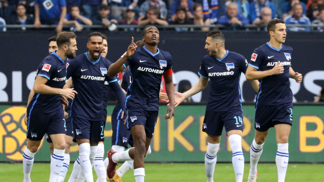 Hertha Berlín condenó al histórico Hamburgo a permanecer en la segunda división en Alemania
