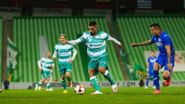 Santos Laguna anunció la cesión de Ignacio Jeraldino a Coquimbo Unido