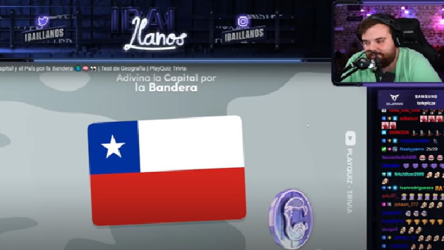 Ibai Llanos: “Para mí la capital oficial de Chile es Colo Colo”