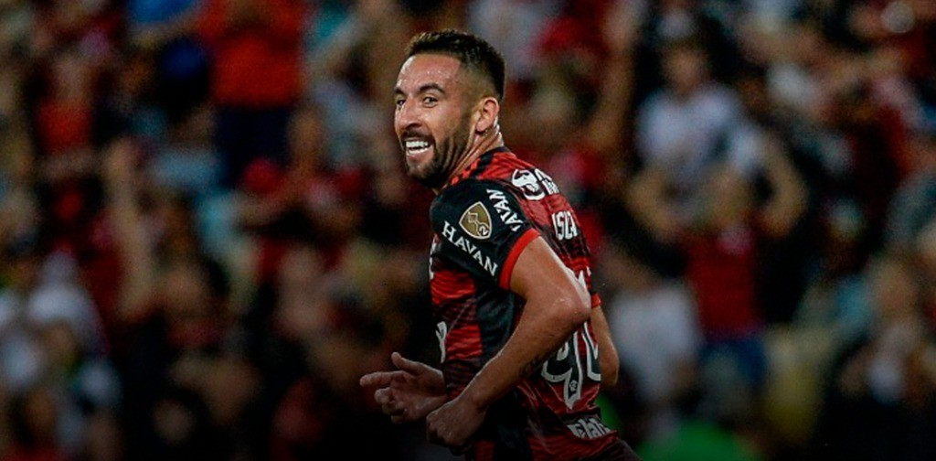 Mauricio Isla dio la ventaja a Flamengo ante Sporting Cristal en la Libertadores