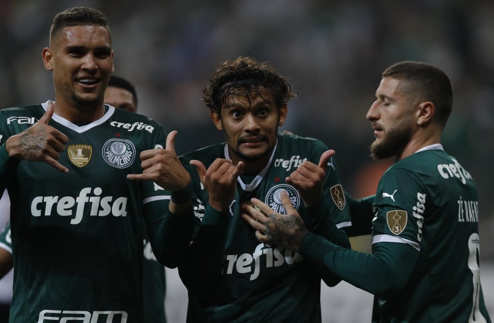 Libertadores: Palmeiras cerró con campaña perfecta el Grupo A tras golear a Táchira