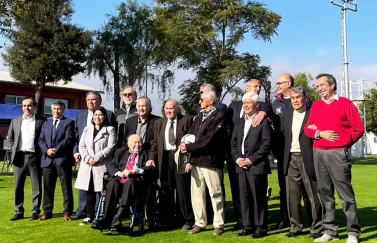 Los mundialistas de Chile 1962 fueron homenajeados por la ANFP a 60 años de la gesta