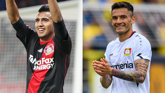 Vidal y Aránguiz figuran en ranking de los 50 mejores jugadores en la historia de Bayer Leverkusen