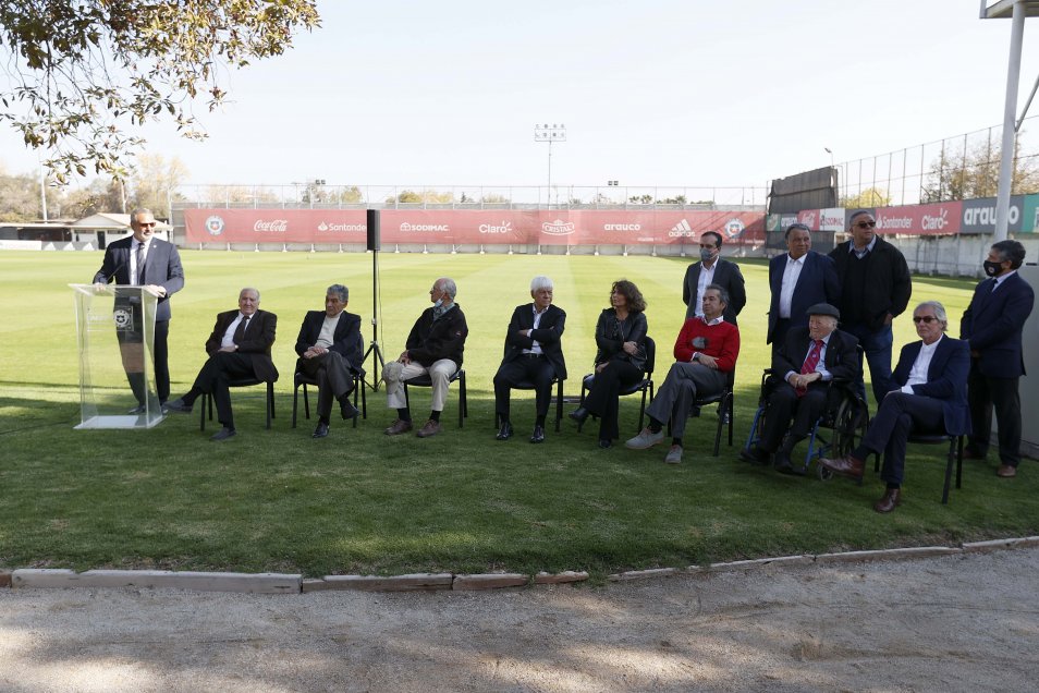 Pablo Milad se reunió con leyendas de La Roja de cara a los 60 años del Mundial de 1962