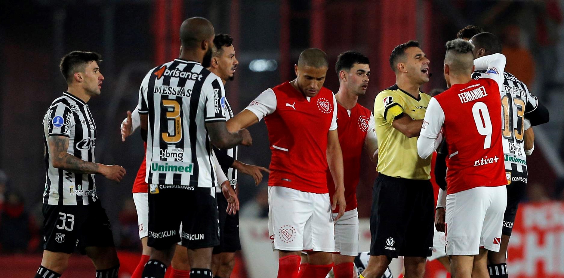Ceará eliminó a Independiente de Leandro Benegas en la Copa Sudamericana