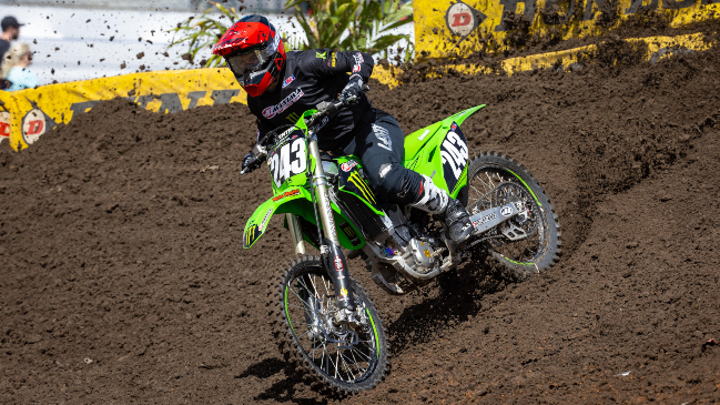 Hardy Muñoz iniciará este fin de semana su participación en el Pro Motocross 2022