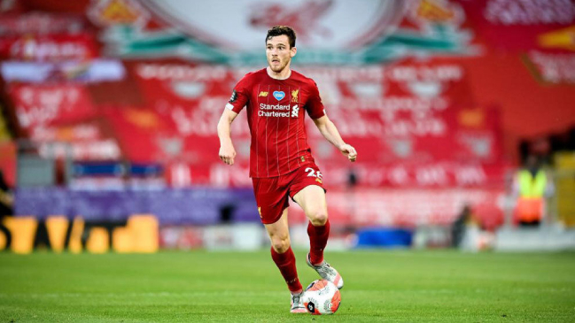 Andrew Robertson: Ni pensamos en lo que ocurrió en Kiev ante Real Madrid el 2018