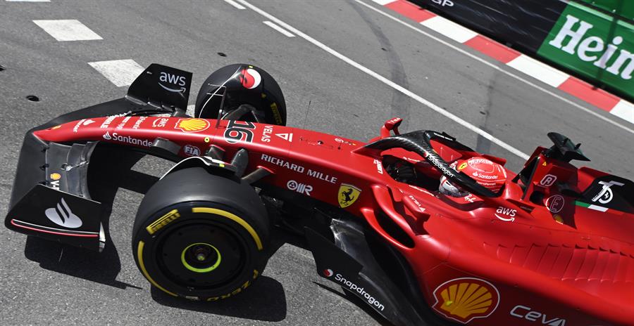 Los Ferrari terminaron por delante de Red Bull en el segundo entrenamiento libre de Mónaco