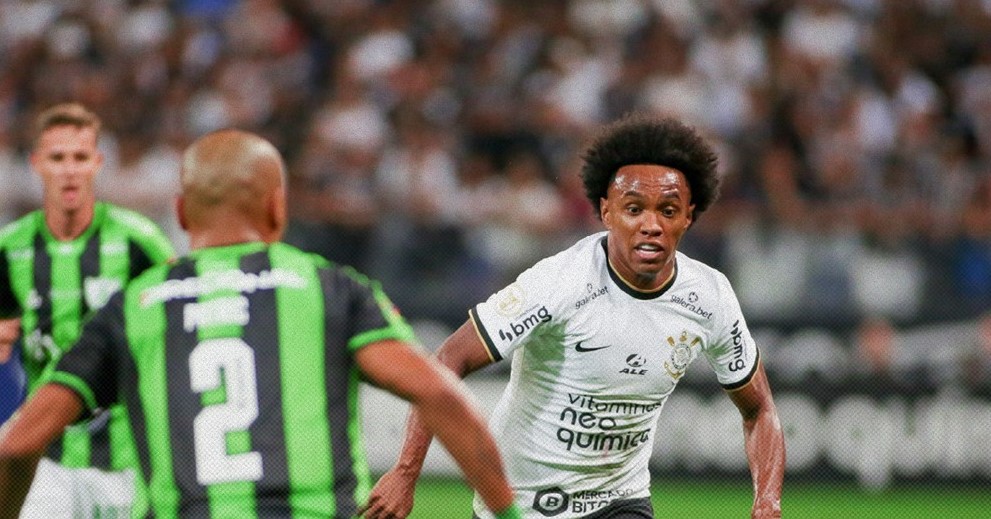 Corinthians igualó con América Mineiro y desperdició la chance de ser único líder en Brasil