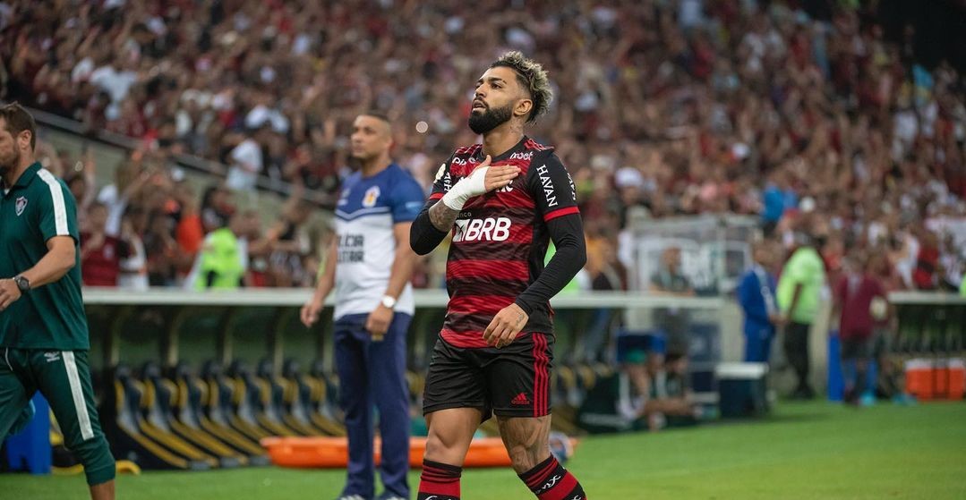 Gabigol fue el héroe de Flamengo en la victoria sobre Fluminense en el clásico en Maracaná