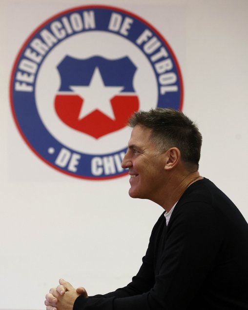 La presentación de Eduardo Berizzo como técnico de la selección chilena