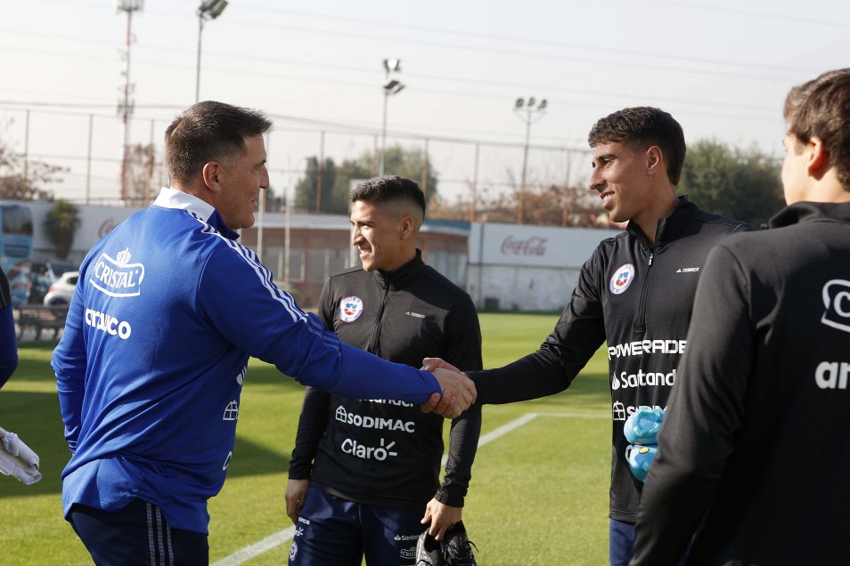 Proceso de Eduardo Berizzo en la Roja arrancó con un partido entre seleccionados