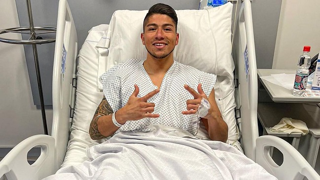 Brayan Cortés inició su proceso de recuperación tras ser operado