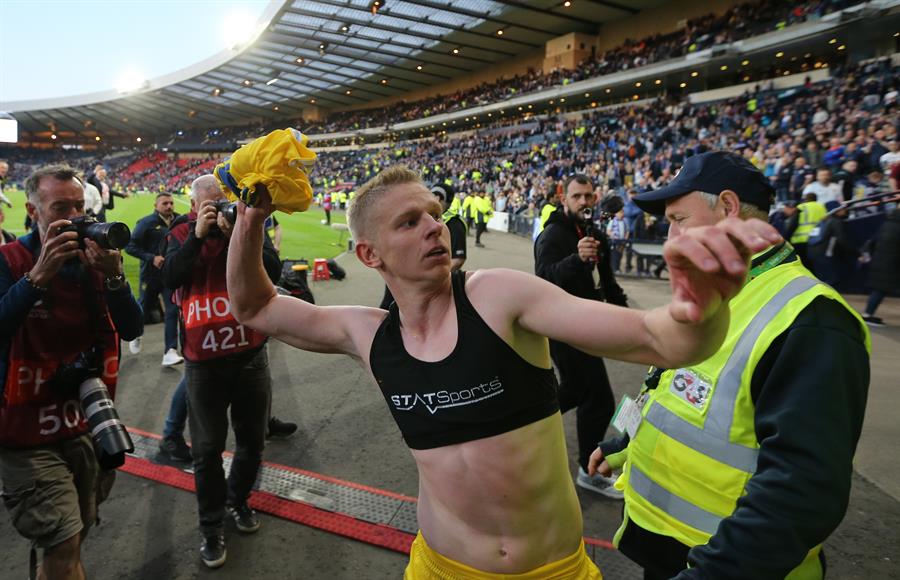 El claro triunfo de Ucrania sobre Escocia para quedar a un paso del Mundial de Qatar