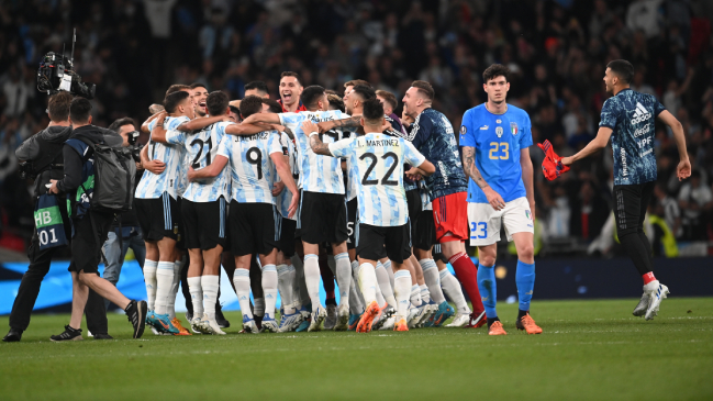 “Al Diego, en el cielo lo podremos ver”: El homenaje de Argentina a Maradona tras ganar la Finalissima