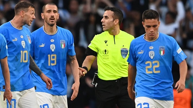 Ex juez FIFA analizó desempeño de Piero Maza en la Finalissima: Fue de altísimo nivel