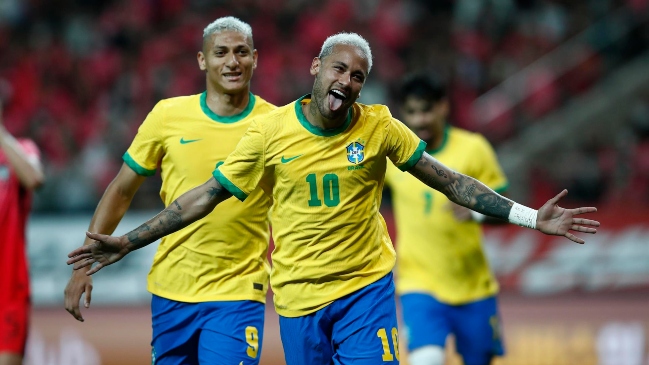 Brasil dejó ver su potencial ofensivo para golear a Corea del Sur