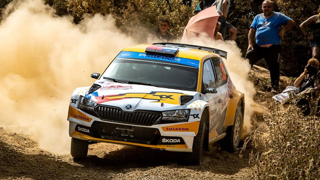 Emilio Fernández quedó cerca del top 10 en el Rally de Cerdeña en Italia