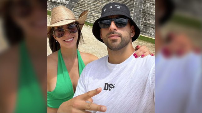 Guillermo Maripán disfruta de sus vacaciones en México junto a su hermana