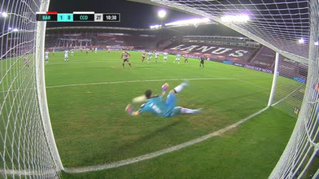 ¡Enorme! Toselli atajó un penal en el empate de Central Córdoba contra Barracas en Argentina