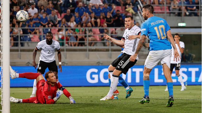 Italia y Alemania firmaron un intenso empate en su estreno en la Nations League