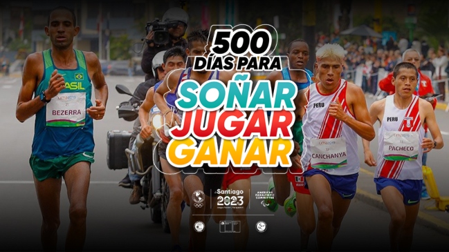 A 500 días de Santiago 2023 se realizará Corrida Familiar en Cerrillos