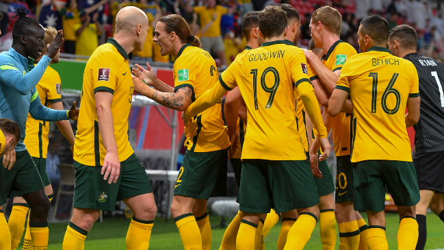 Los goles que permitieron a Australia acceder al repechaje para el Mundial de Qatar 2022