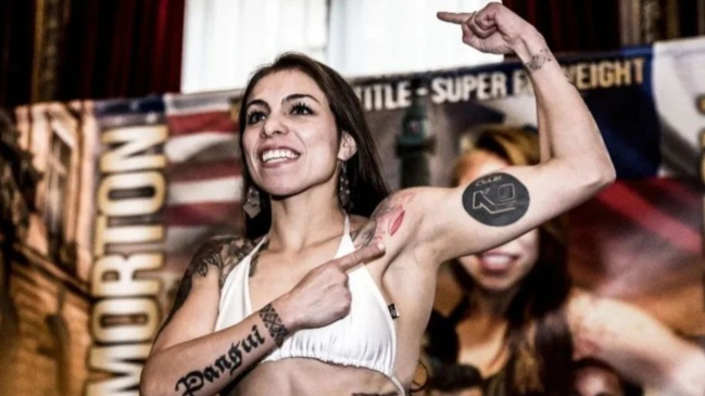 ¡Tremenda! Daniela “Leona” Asenjo conquistó el título mundial Súper Mosca IBO