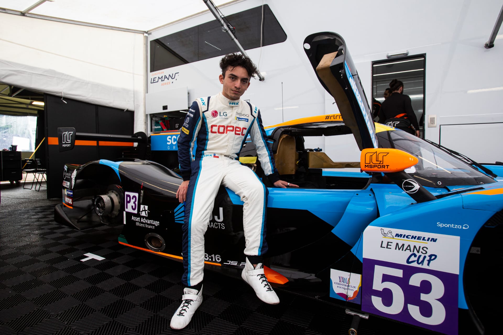 Nicolás Pino fue invitado a correr el “Road to Le Mans”