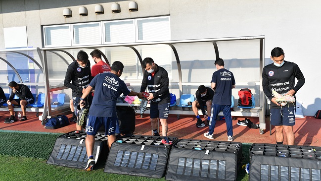 Así fue el entrenamiento de la selección en la jornada previa al duelo con Túnez