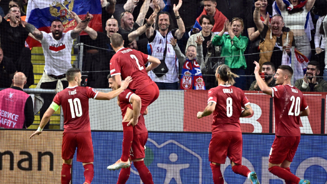 Serbia sorprendió a Suecia en Solna con una solitaria anotación de Luka Jovic