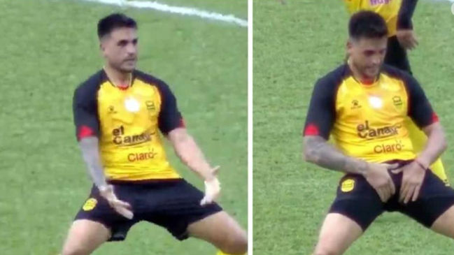 Argentino Ramiro Rocca fue sancionado por obsceno festejo en la liga de Honduras