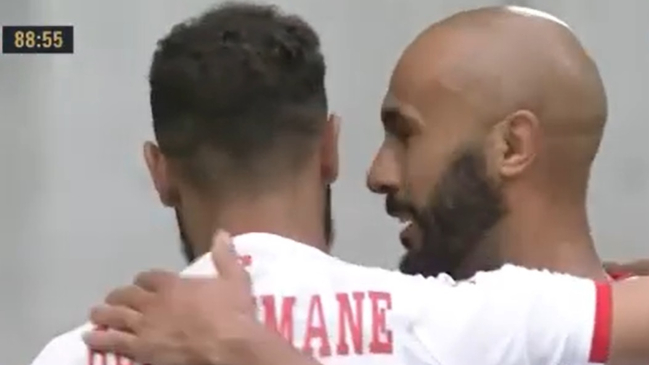 El gol que cerró la victoria de Túnez ante Chile en la Copa Kirin