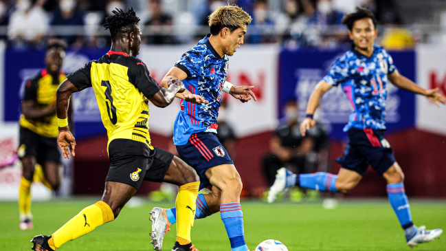 Ghana fue goleado por Japón y será rival de Chile en el duelo por el tercer lugar de la Copa Kirin