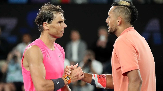 Nick Kyrgios: Nadal es el mejor, tiene 22 Grand Slams