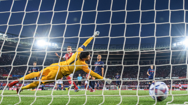 Francia rescató un empate en su visita a Austria y sigue colista en la Nations League