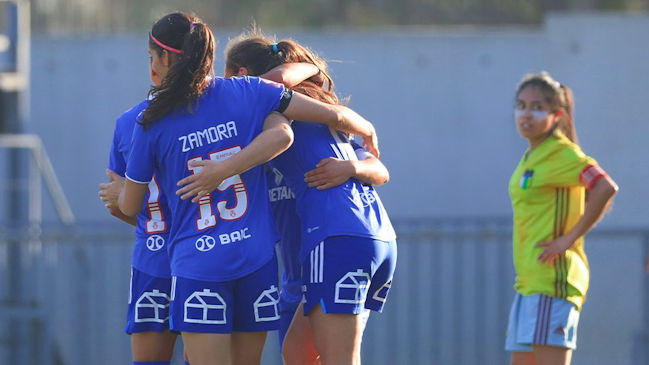 U. de Chile se impuso con categórica goleada a O’Higgins sigue como escolta del torneo femenino