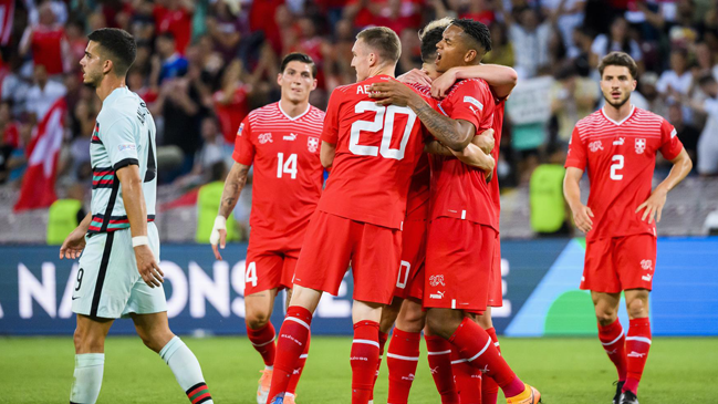 Suiza acabó con el invicto de Portugal y sumó su primera victoria en la Nations League