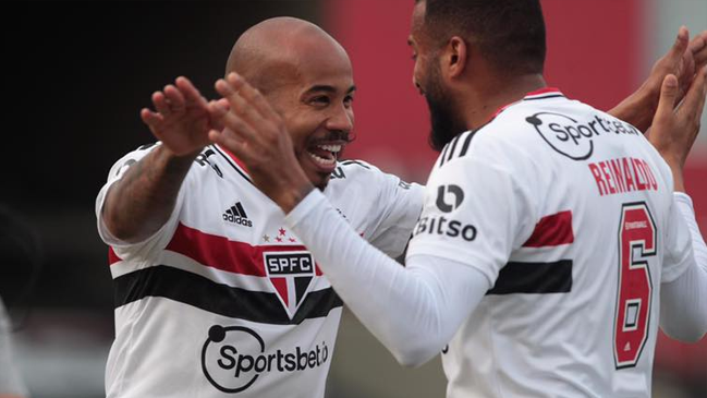 Sao Paulo derrotó a América Mineiro y escaló hasta el podio del Brasileirao