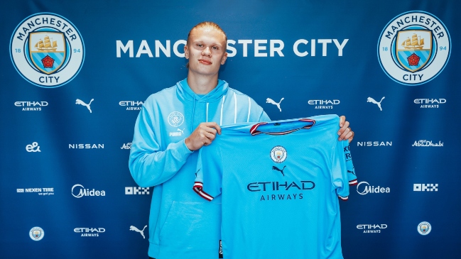 Manchester City oficializó el fichaje de Erling Haaland