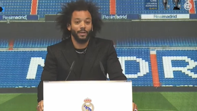 La emoción de Marcelo en su despedida de Real Madrid