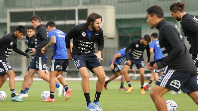 La selección trabajó en la jornada previa al choque con Ghana