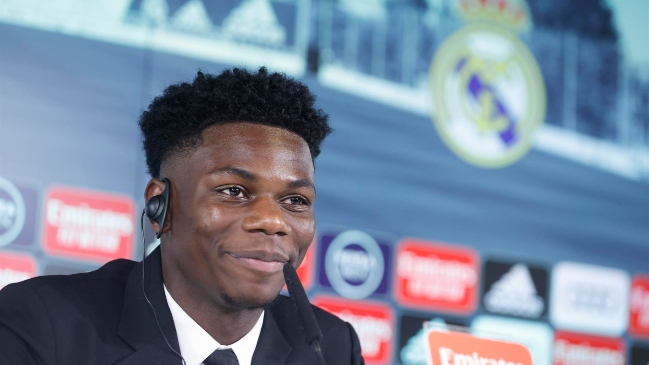 Aurélien Tchouaméni fue presentado en Real Madrid: Llego al mejor club del mundo